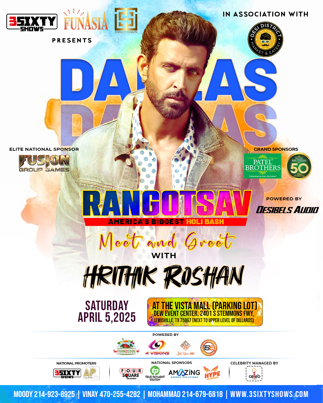 Rangotsav Holi Festival -Dallas