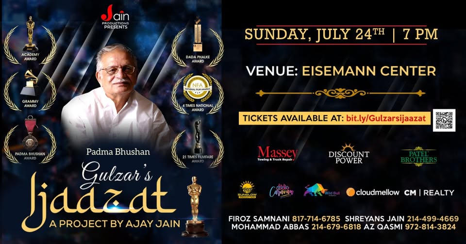 Padma Bhushan Gulzar Live in Ijaazat