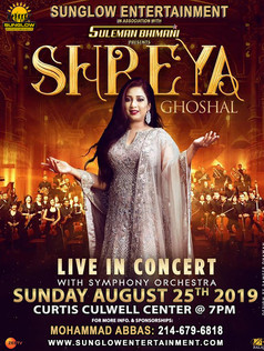 Shreya Ghoshal- Dallas