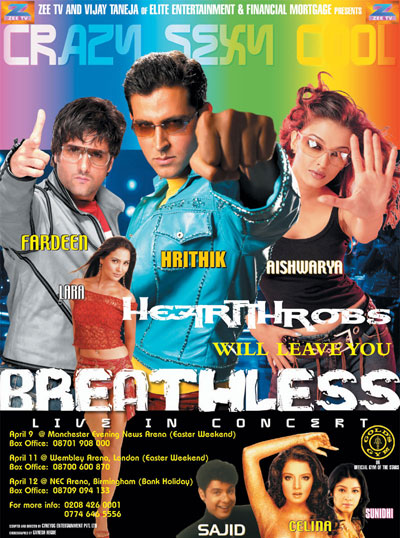 HEART THROBS BREATHLESS LIVE IN CONCERT