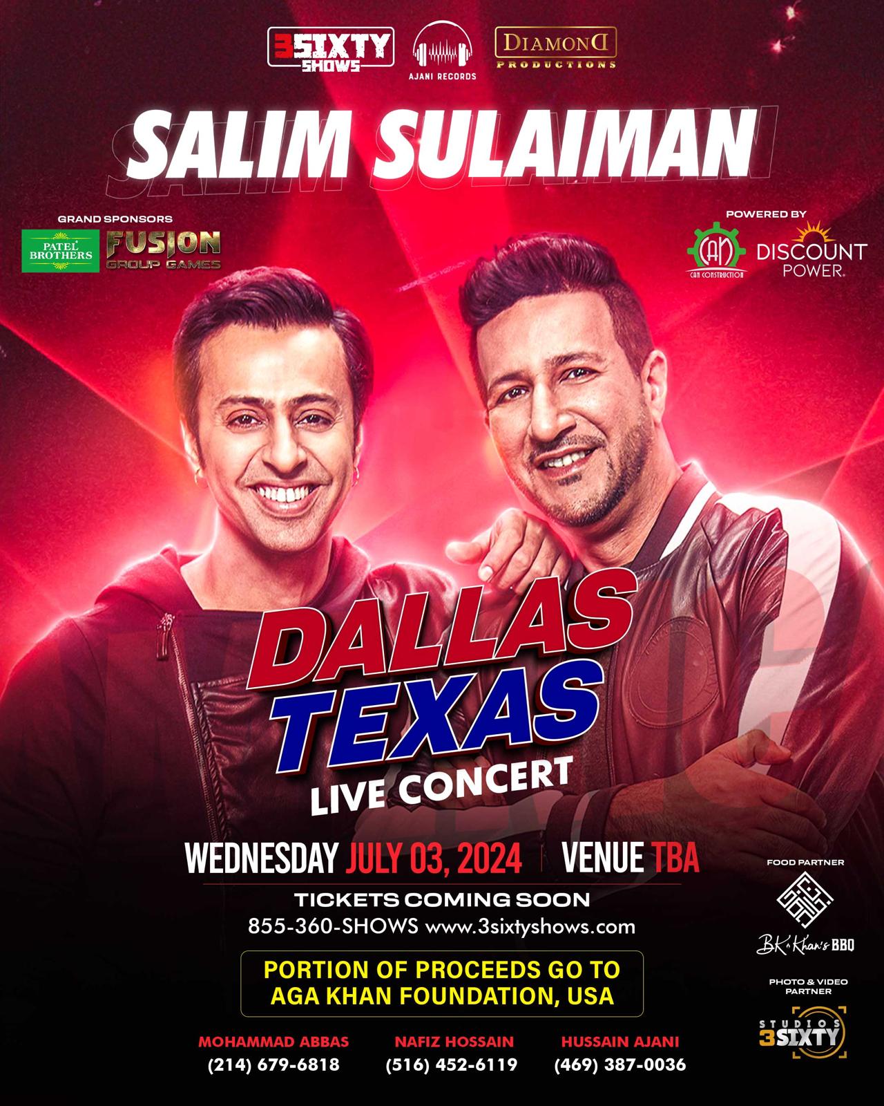 Salim Sulaiman Live