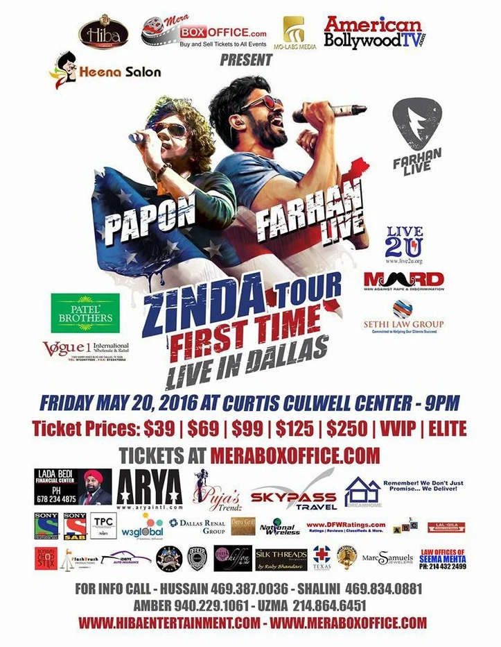 FARHAN PAPON LIVE